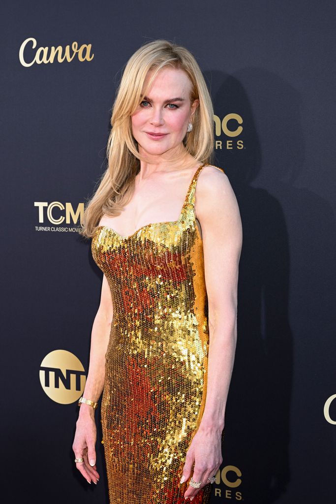 Nicole Kidman attends the AFI Life Achievement Award Honors held at the Dolby Theatre on April 27, 2024 in Los Angeles, California.