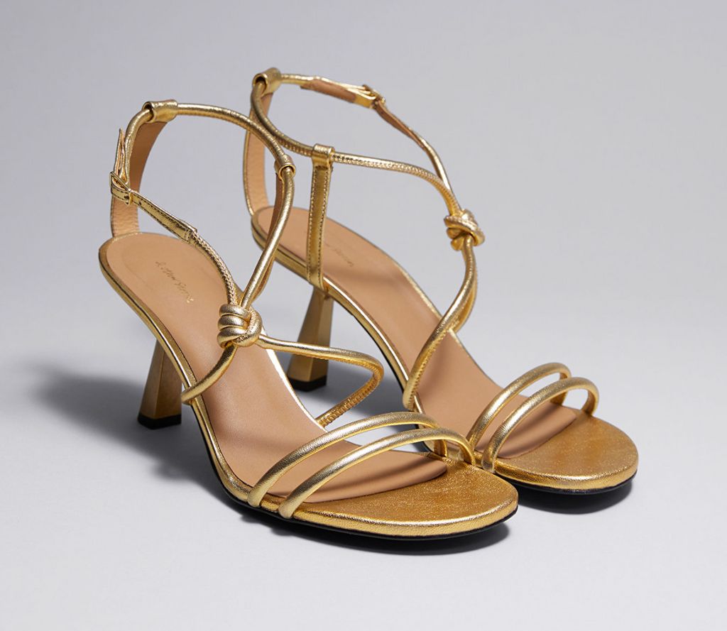 & Other Stories Knotted Heel Sandals