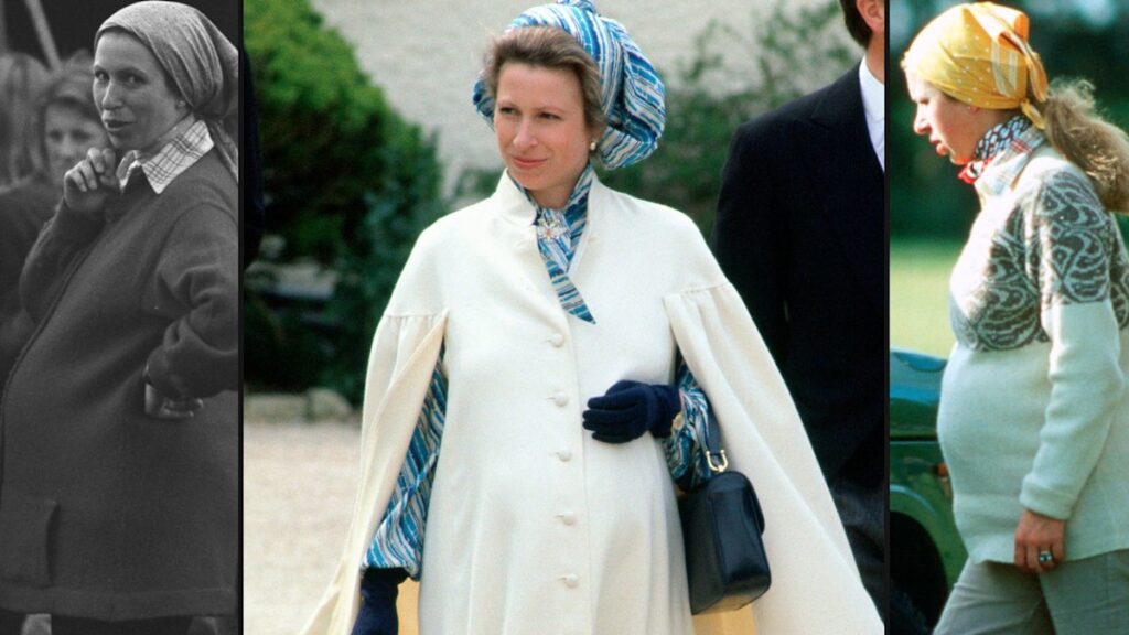 Princess Anne’s no-fuss baby bump photos with Zara Tindall and Peter Phillips