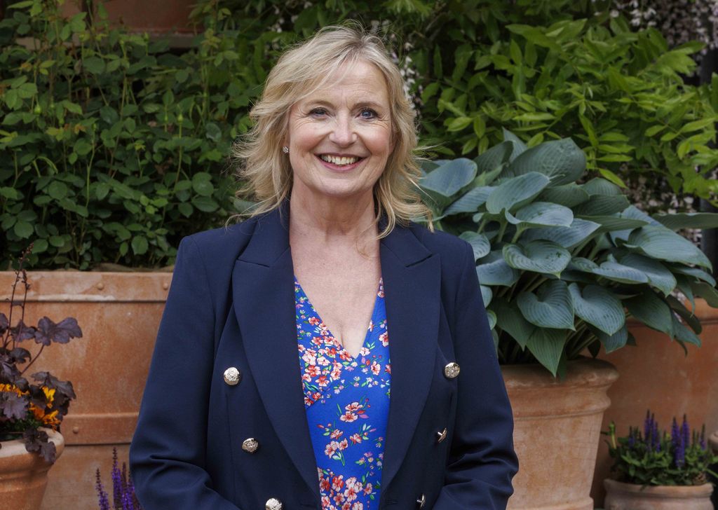 Carole Kirkwood at Chelsea Flower Show Press Day, Chelsea, London, UK - 23 May 2022