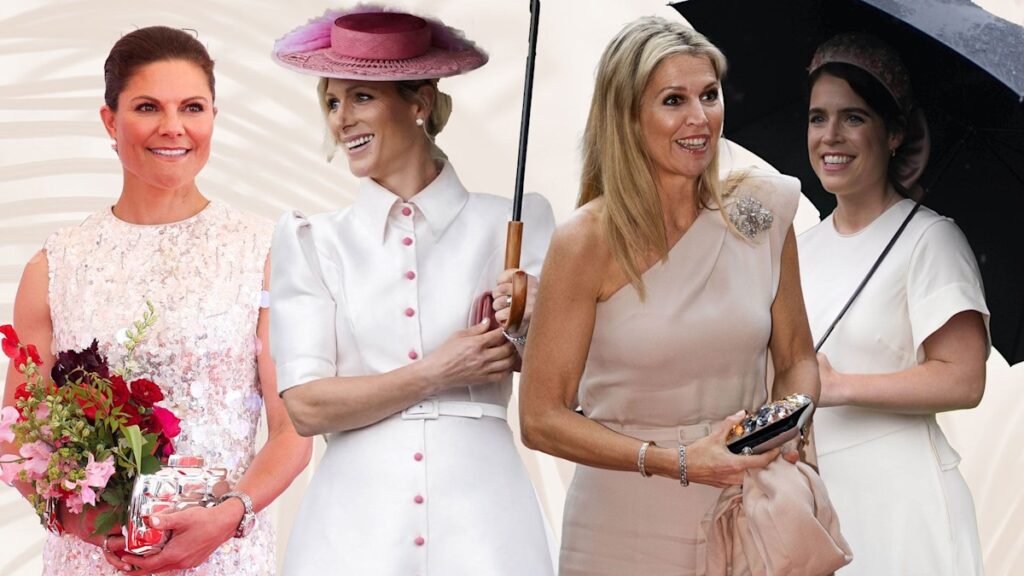 Royal Style Watch: from Zara Tindall’s cinched-in waist to Crown Princess Victoria’s bodycon sequins