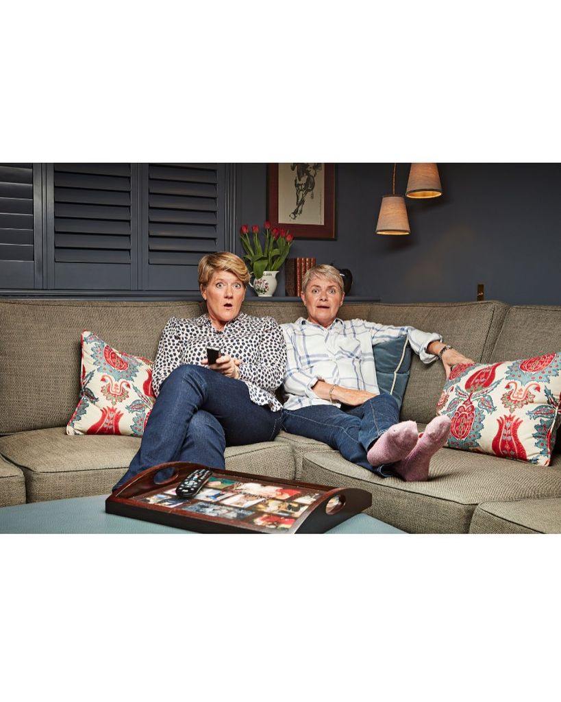 Clare Balding with her wife Alice Arnold 