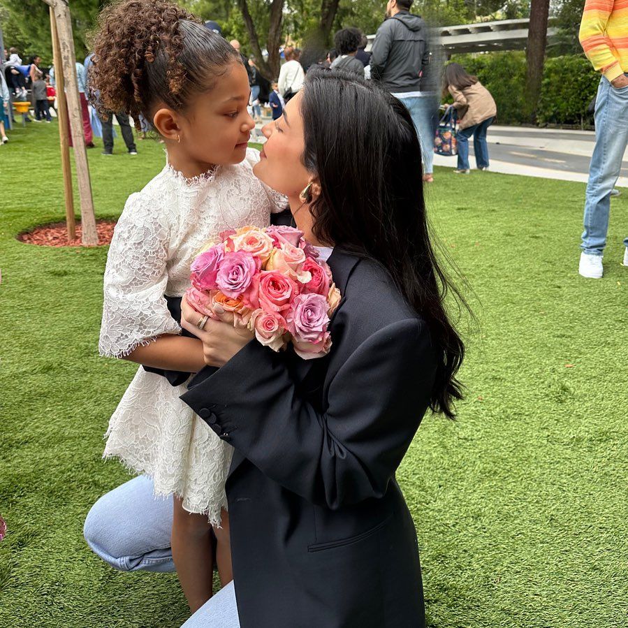 Kylie Jenner and daughter Stormi