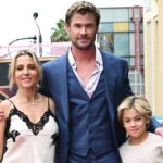 Chris Hemsworth’s twin sons look just like their dad in emotional rare appearance