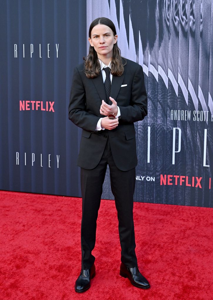 Eliot Sumner attends the Los Angeles premiere of Netflix's Replay