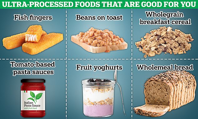 खाद्य विशेषज्ञों का कहना है कि कुछ UPFs 'स्वस्थ आहार का हिस्सा' हो सकते हैं। ब्रिटिश न्यूट्रिशन फाउंडेशन (BNF) के अनुसार, बेक्ड बीन्स, फिश फिंगर्स और होलमील ब्रेड सभी इसमें शामिल हैं। चैरिटी का कहना है कि टमाटर आधारित पास्ता सॉस, होलग्रेन ब्रेकफास्ट सीरियल्स और फ्रूट योगर्ट भी 'स्वस्थ प्रोसेस्ड फूड' हैं।