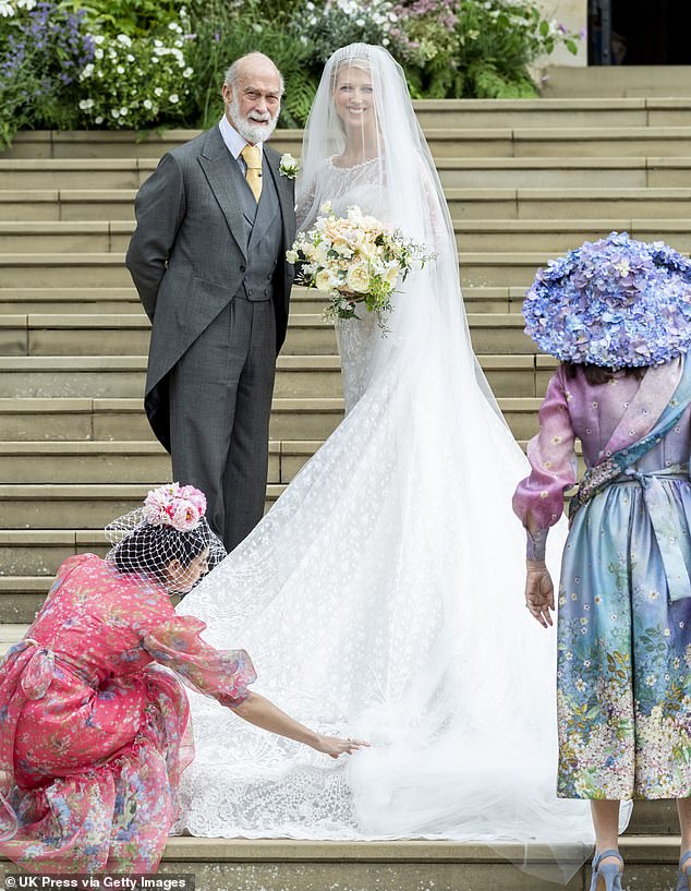 Lady Gabriella Windsor married Thomas Kingston at St George's Chapel at Windsor Castle in 2019