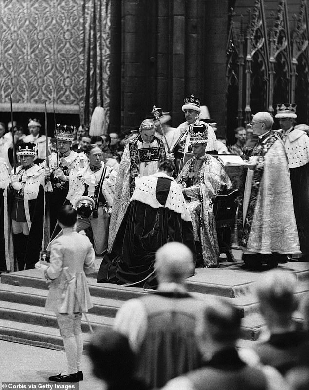 How the shy King George VI was crowned on this day in 1937: The unlikely monarch’s coronation in Westminster Abbey was glorious – but there WAS more than one mishap and feelings were still raw after Edward VIII’s abdication