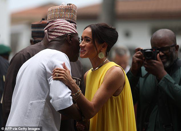 Have Meghan Markle and Prince Harry brought their own photographer along for ‘private trip’ to Nigeria? Duke and Duchess are snapped by close friend Nigerian-born Misan Harriman during ‘quasi-royal’ tour