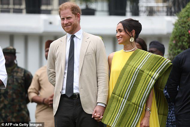 TOM BOWER: Nigeria may have greeted Harry and Meghan with adulation… but cynics might think there’s another motive behind this bout of self-promotion