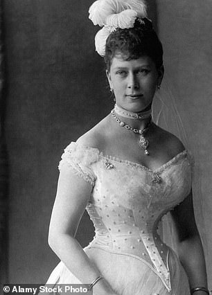 Mary in 1895, when she was the wife of the future King George V