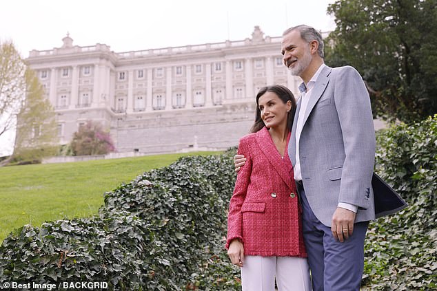 Affair allegations made by Letizia's brother-in-law earlier this year caused a stir in the family, but the king and queen have not publicly responded to the rumours.