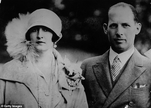 King George II of Greece with his wife Elizabeth, daughter of the King of Romania. The couple's union was a miscalculated decision that ended in divorce in 1935
