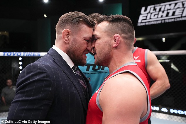 McGregor will return to MMA later this summer against Michael Chandler (right)