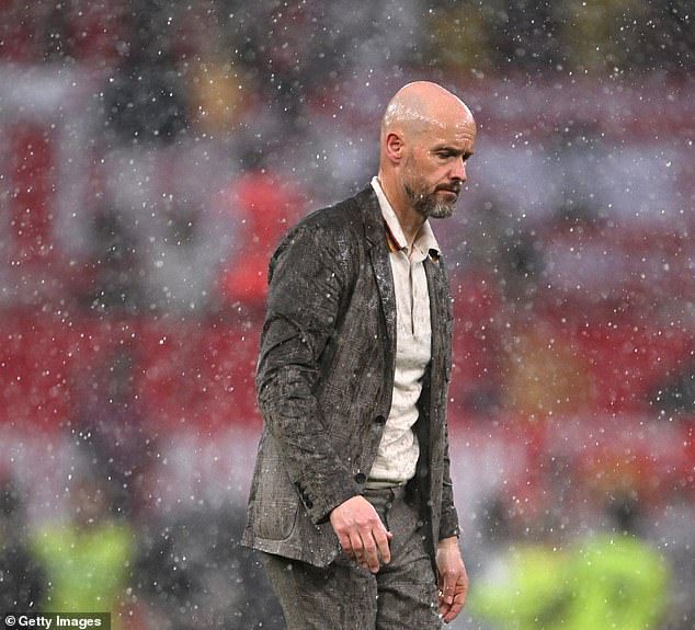 Erik ten Hag ‘lost the plot’ during Manchester United’s abysmal season, claims Chris Sutton on It’s All Kicking Off!… as Dutch coach waits to see if he’ll be sacked despite FA Cup win