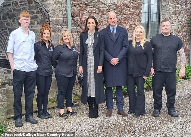Unseen Kate Middleton photo from her stay at £850-a-night Welsh Airbnb with Prince William in 2023 is revealed – as staff praise the couple for being ‘so kind’ and ‘friendly’