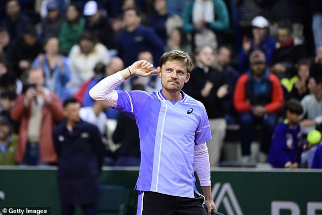 Tennis star David Goffin accuses fans of SPITTING at him during French Open – as he hits out at ‘hooligans’ who ‘totally disrespected’ him in five-set epic