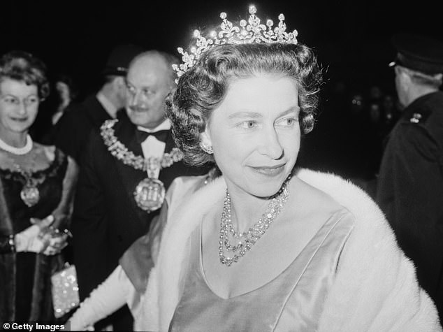 Queen Elizabeth II attends a performance at Rada in November 1964 for its 60th anniversary
