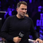 Eddie Hearn claims it’s ‘not fair’ that the IBF allowed Oleksandr Usyk to retain his heavyweight title for a rematch with Tyson Fury… as boxing chief insists ‘you can’t ignore’ mandatory challenger Filip Hrgovic