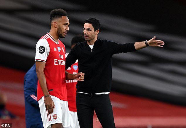 Pierre-Emerick Aubameyang breaks silence on his ugly Arsenal exit… revealing how Mikel Arteta accused the striker of ‘putting a KNIFE in his back’ during their toxic fallout
