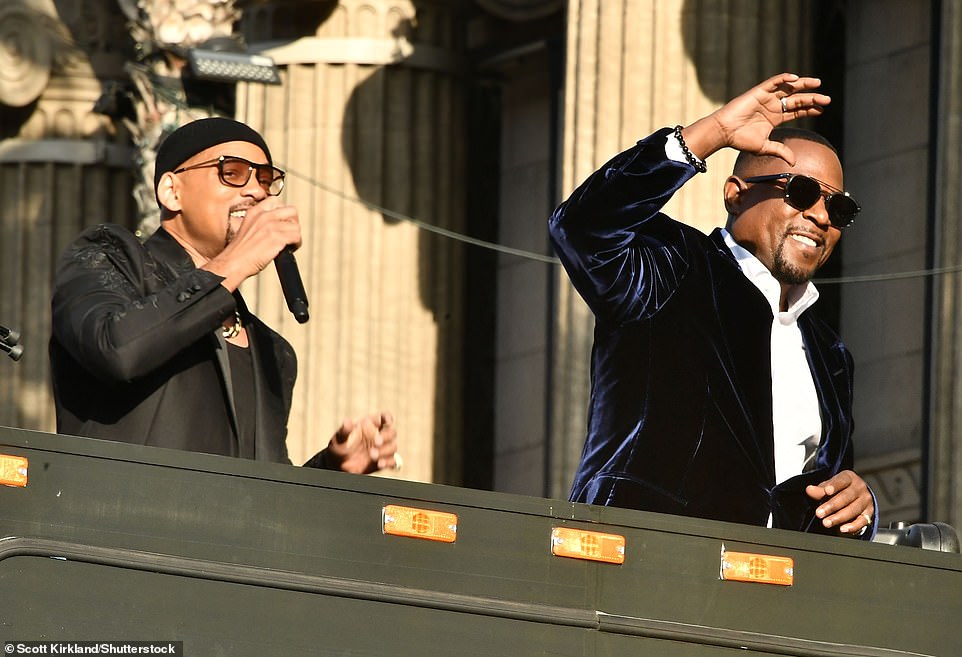 Will was also joined by his Bad Boys co-star, 59, Martin Lawrence — after they recently attended the Berlin premiere together