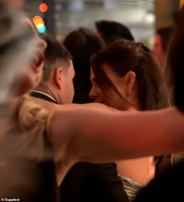 Kate was spotted sweet-talking Will on the dancefloor