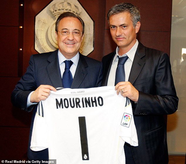 Real Madrid president Florentino Perez had to intervene after Portugal approached Mourinho