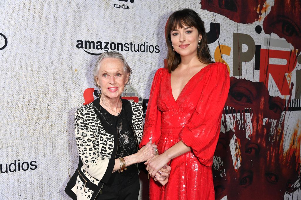 Tippi Hedren and Dakota Johnson (Photo: Rob Latour/Variety/Penske Media via Getty Images)