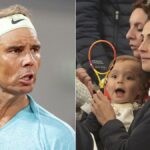 Rafael Nadal kisses rarely-seen son after French Open defeat and makes huge Wimbledon announcement