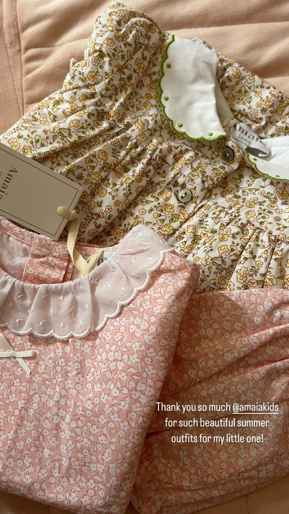Lady Kitty Spencer's Infant Clothes