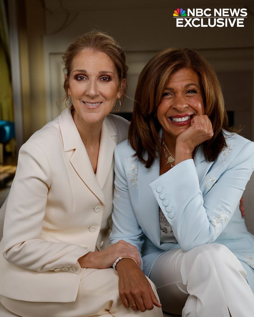 Hoda Kotb interviews Celine Dion for a special airing June 11 at 10pm ET/9pm CT on NBC.