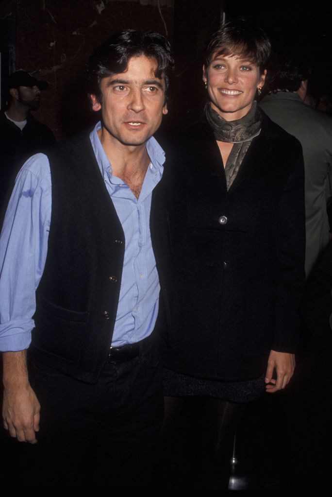 Carey Lowell with her second ex-husband Griffin Dunn