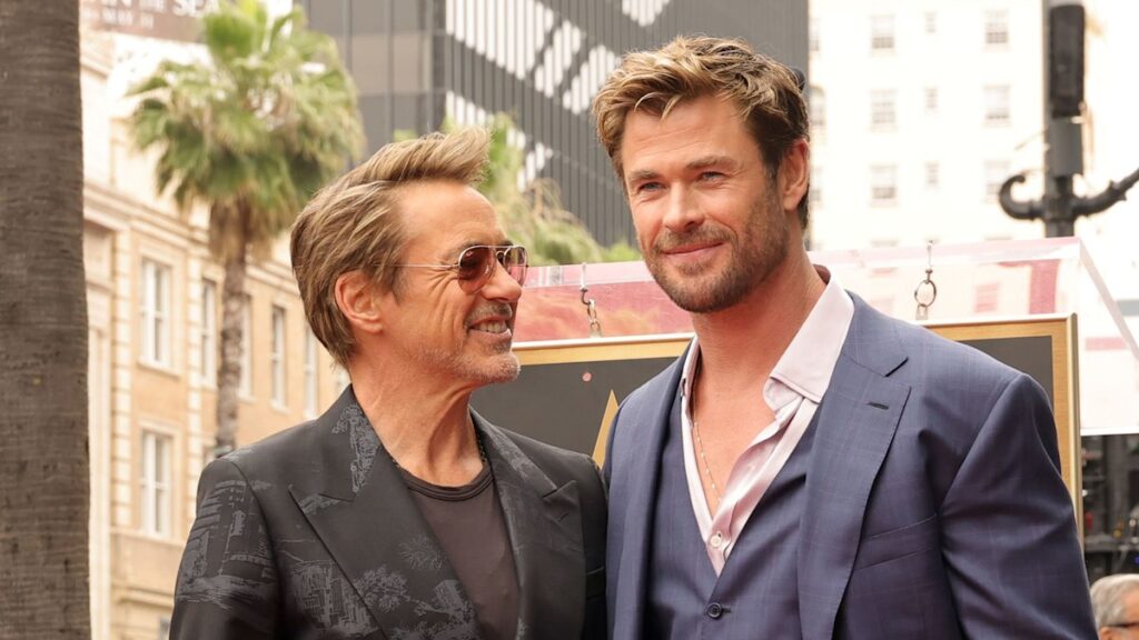 Robert Downey Jr. leads stars at Chris Hemsworth’s Walk of Fame ceremony — best photos