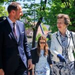 Princess Anne reunites with royal godson on overseas trip – see photos
