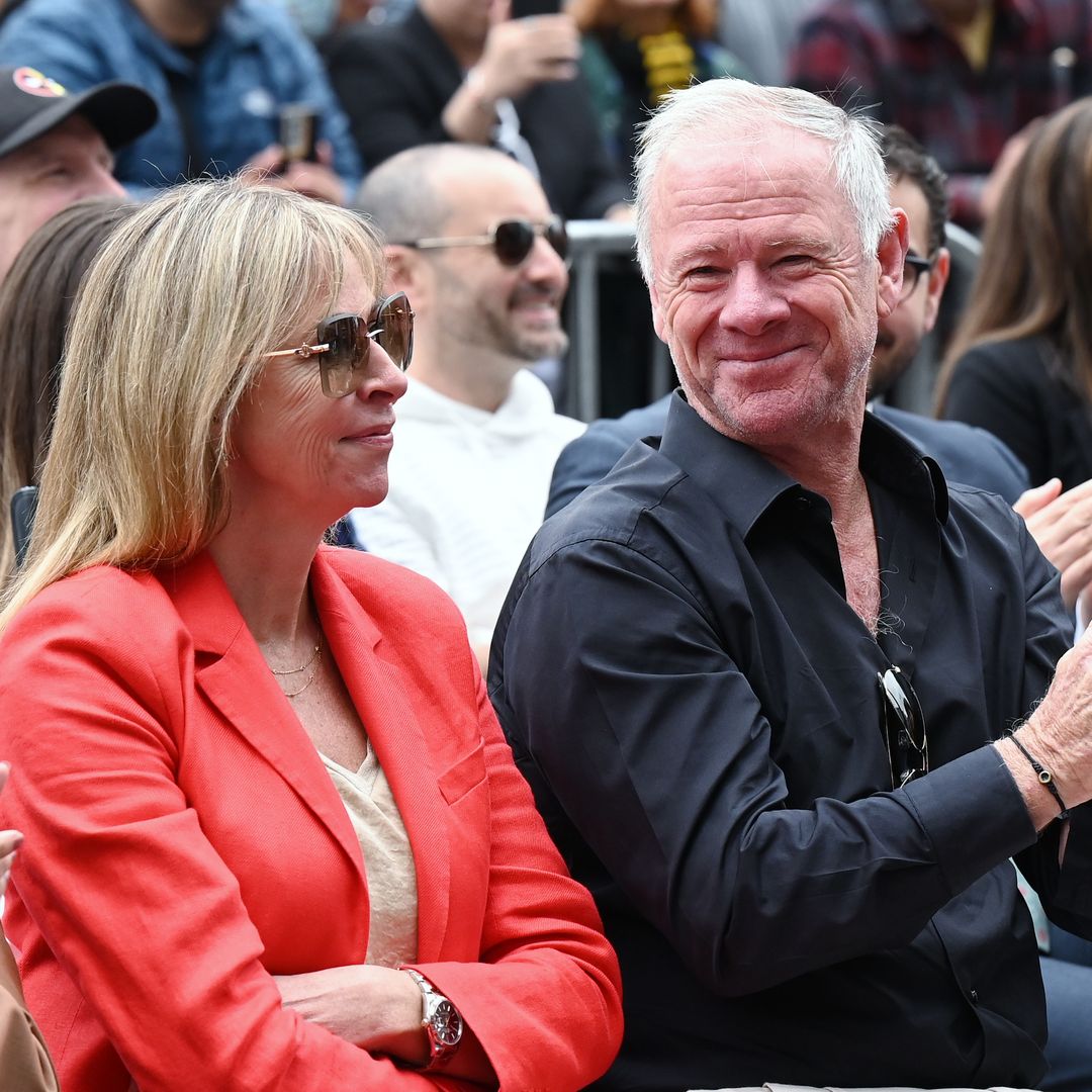 Leonie Hemsworth and Craig Hemsworth during the ceremony to honor Chris Hemsworth with a star on the Hollywood Walk of Fame on May 23, 2024 in Los Angeles, California.