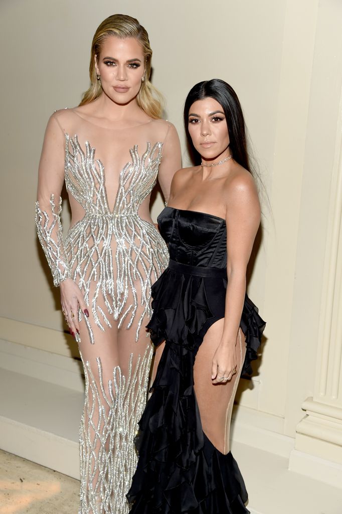 Khloe Kardashian and Kourtney Kardashian