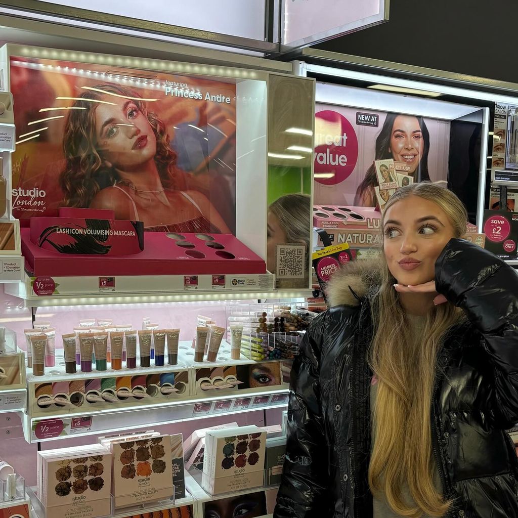 A photo of Princess Andre at Superdrug