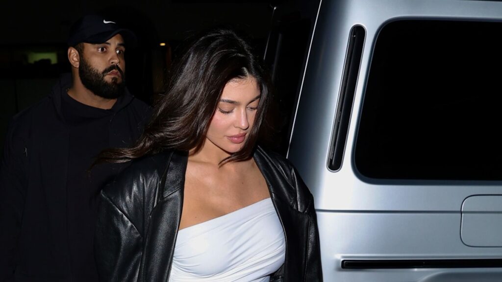 Kylie Jenner wows in skin tight little white dress on a girl’s night in LA