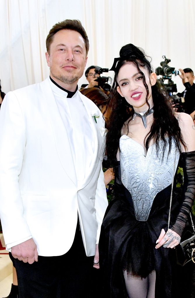 Elon Musk and Grimes attended the Heavenly Bodies: Fashion and the Catholic Imagination Costume Institute Gala at the Metropolitan Museum of Art on May 7, 2018 in New York City.