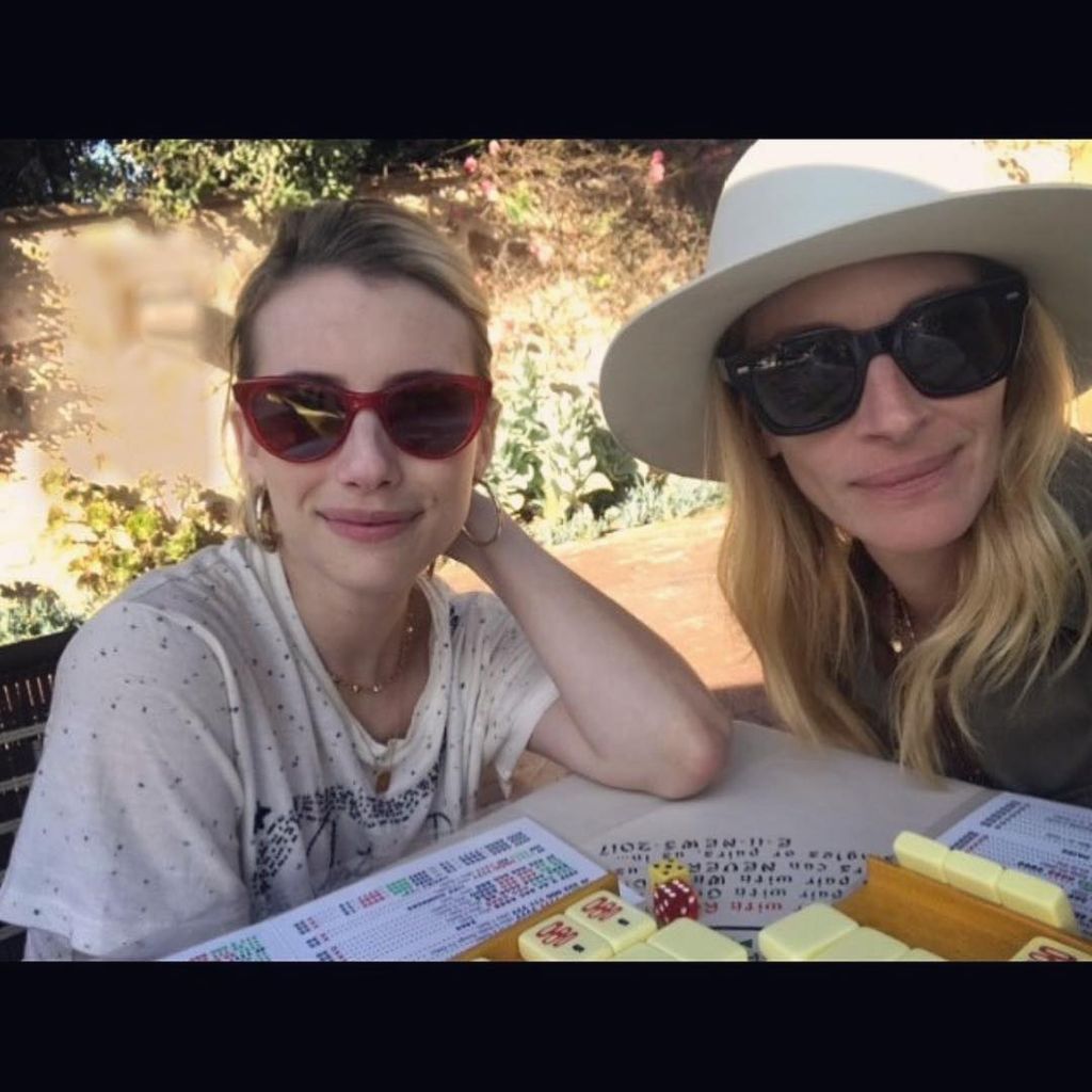 A few weeks after the first photo, Emma shared another picture with Julia