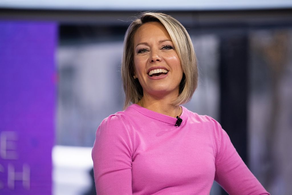 Dylan Dreyer in the Today Show studio 