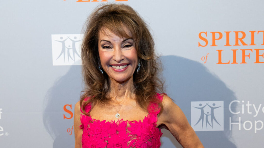All My Children star Susan Lucci, 77, commands attention in tiny pink dress with a twist during special NYC outing