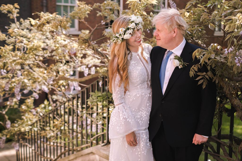 Carrie and Boris get married on May 29, 2021