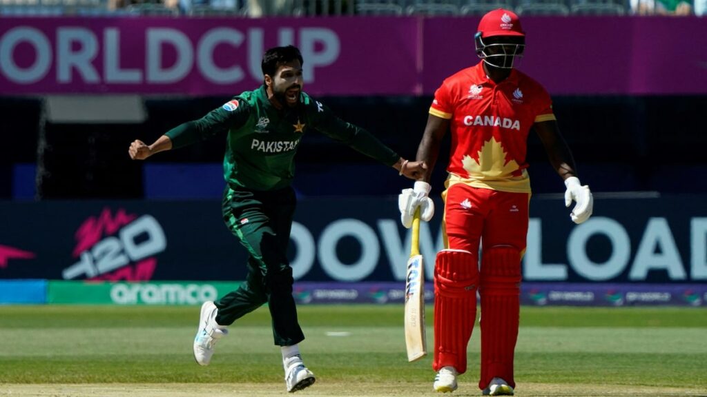 PAK vs CAN LIVE, T20 World Cup 2024: Mohammad Amir Gets His 2nd, Pakistan Dominate 7-Down Canada