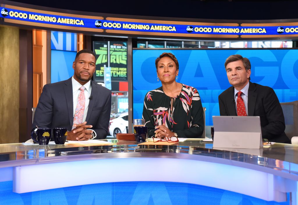 Michael Strahan, Robin Roberts, George Stephanopoulos