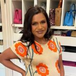 Mindy Kaling showcases incredible post-baby body in turquoise swimsuit months after welcoming third child
