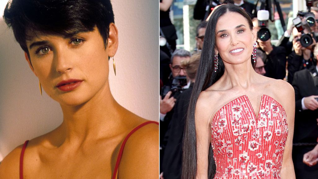 Young Demi Moore Today with Demi Moore