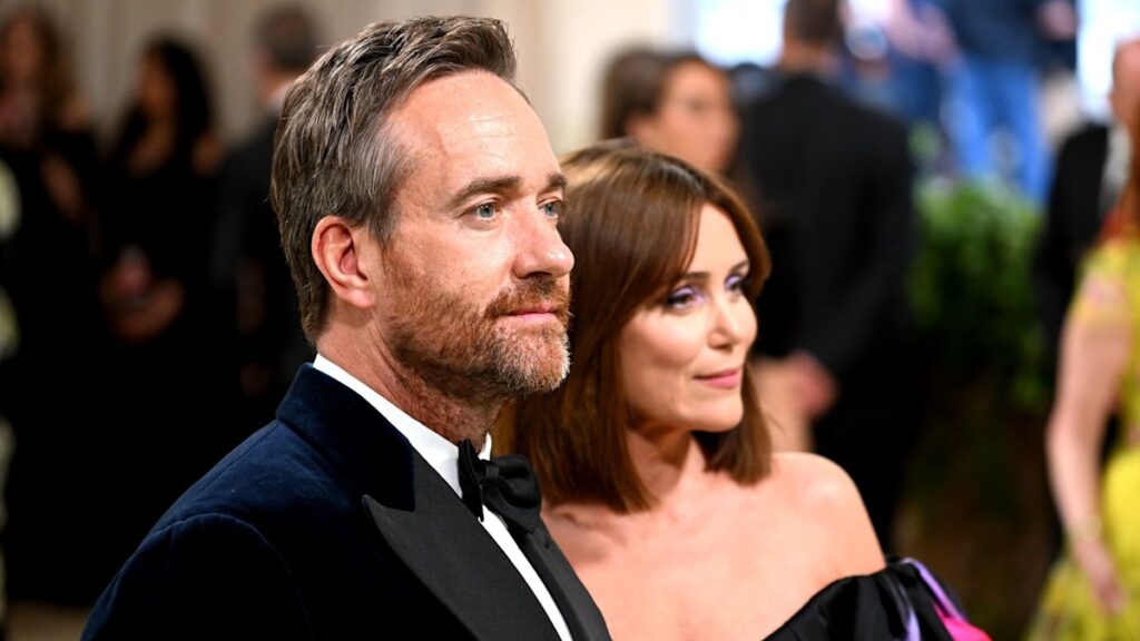 Keeley Hawes and Matthew Macfadyen’s rarely-seen teenage son Ralph is famous dad’s double