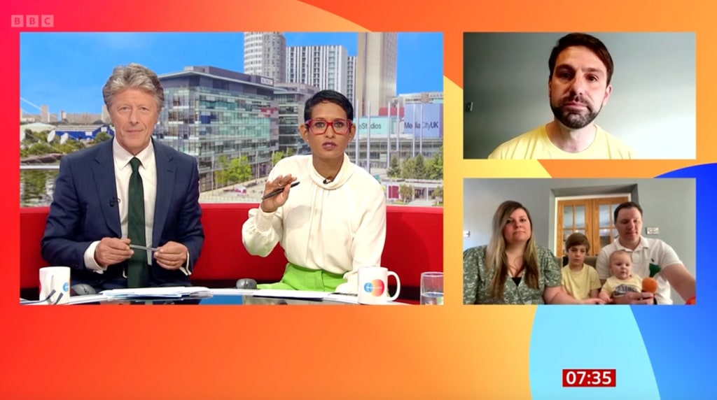 Naga Munchetty stops interview on BBC Breakfast