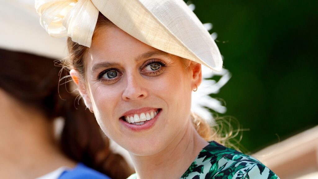 Princess Beatrice wears secret wedding guest dress – and a crown like no other